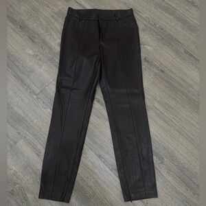 Truth by Republic Dark Brown Leather Pants Size 6